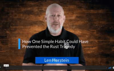How One Simple Habit Could Have Prevented the Rust Movie Tragedy